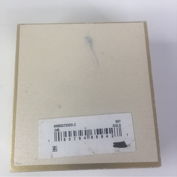 NEW PAIGE HARPER Gold Tone Fine Silver Plated Charms Chain Necklace Infinity - Picture 2 of 3